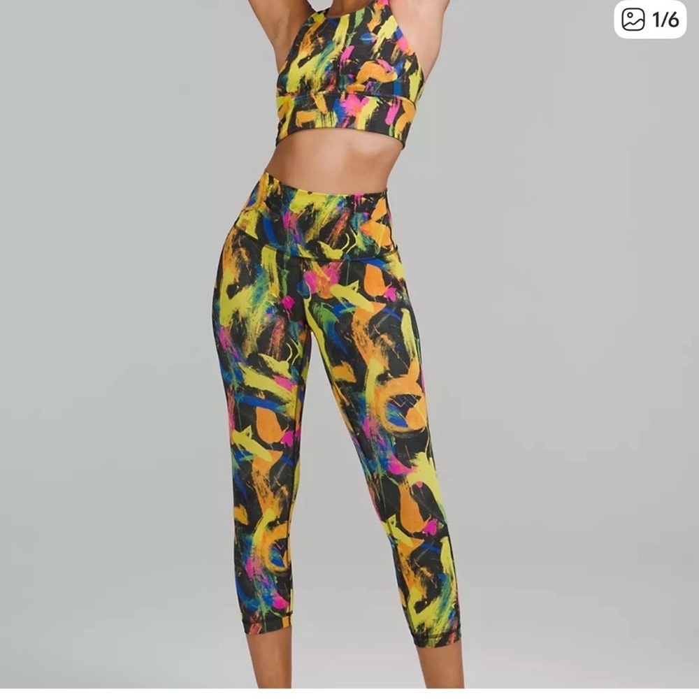 Lululemon Wunder Train HR Crop 23"
